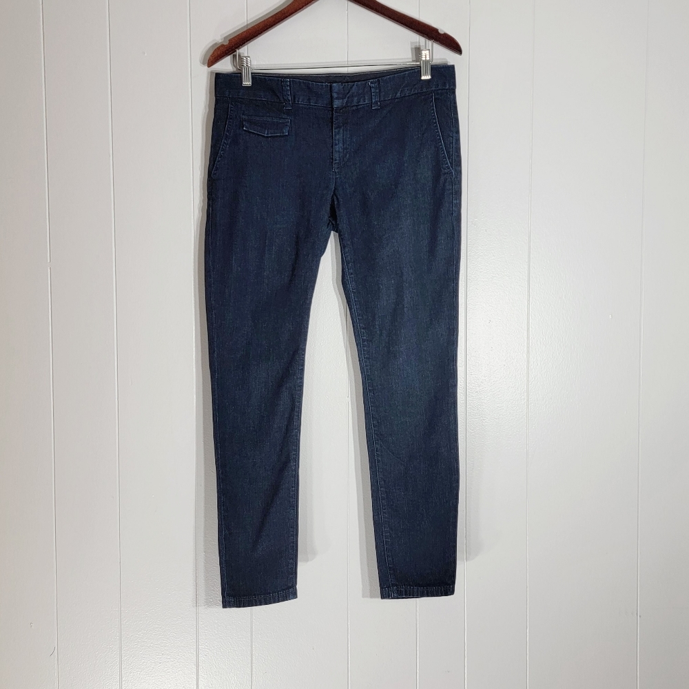 ❗️4/$20 Banana Republic Midrise Skinny Jeans Dark Blue Size 28